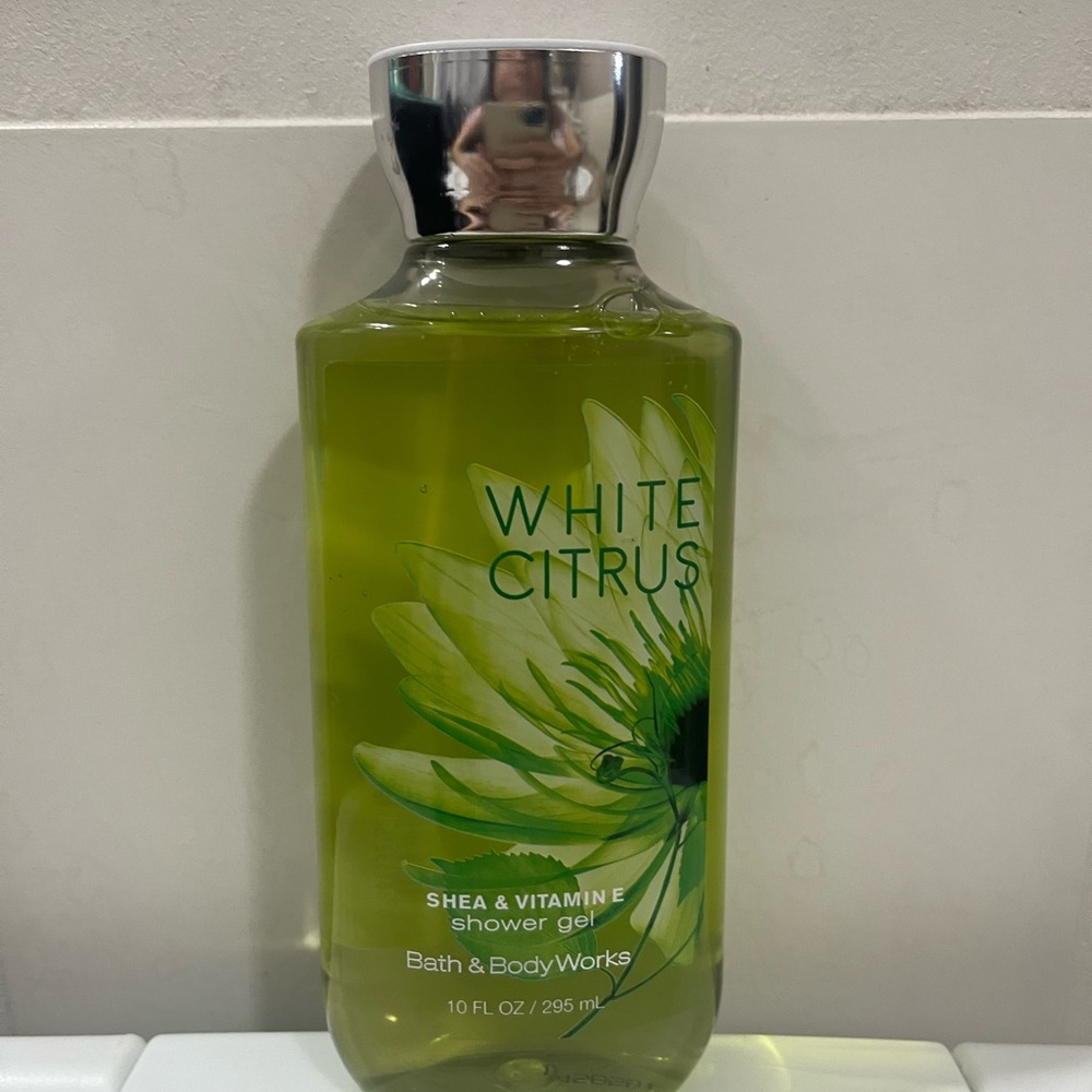 Bath & Body Works Green Body Wash White Citrus